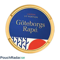Göteborgs Rapé Lingon Vit Portion