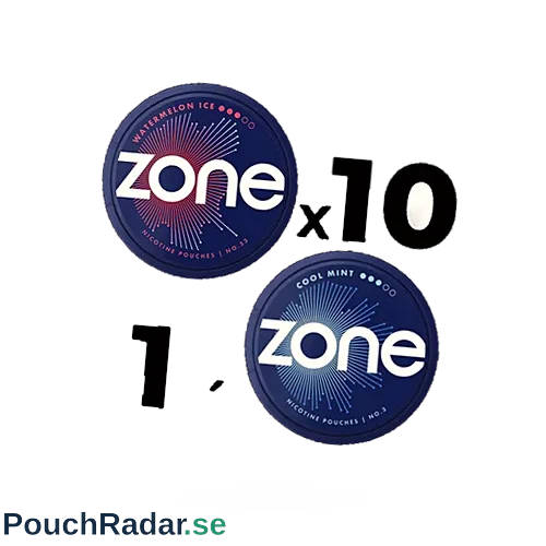 10p Watermelon + 1p Cool Mint