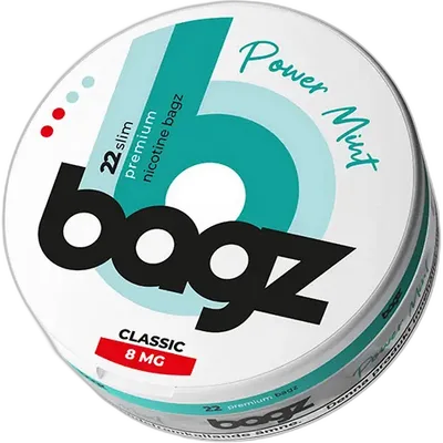 BAGZ Power Mint Black | 55,5 mg