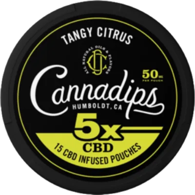 Cannadips Slim Tangy Citrus X5 CBD