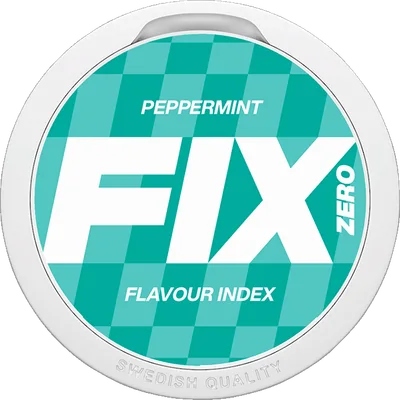 FIX Peppermint Zero Nikotinfritt Snus
