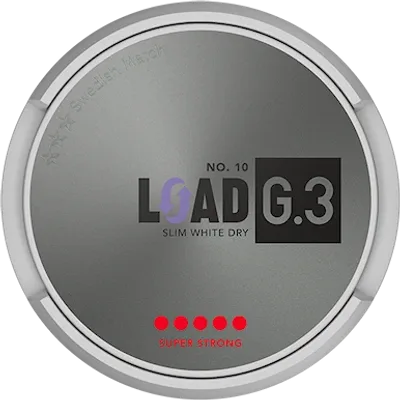 G3 LOAD Super Strong Slim White Dry