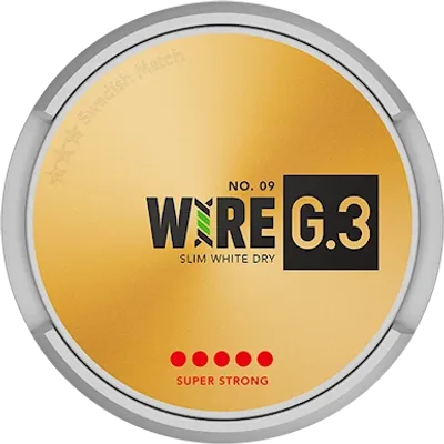 G3 WIRE Super Strong Slim White Dry