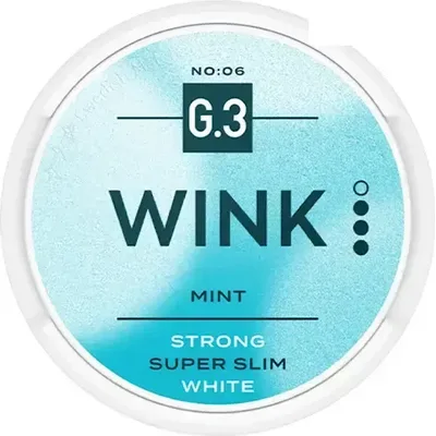 G3 Wink Mint Strong Superslim White
