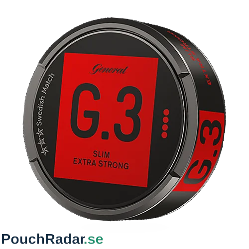 General G.3 Extra Strong Slim Portionssnus