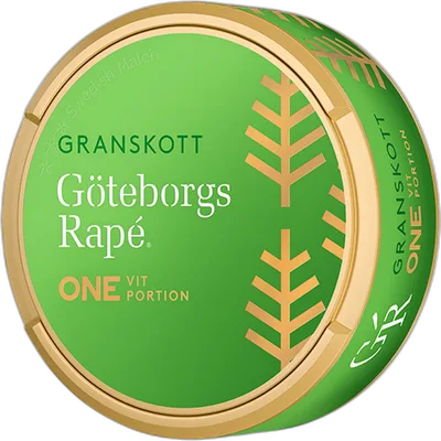 Göteborgs Rapé ONE White Granskott