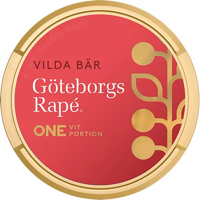 Göteborgs Rapé ONE White Vilda Bär