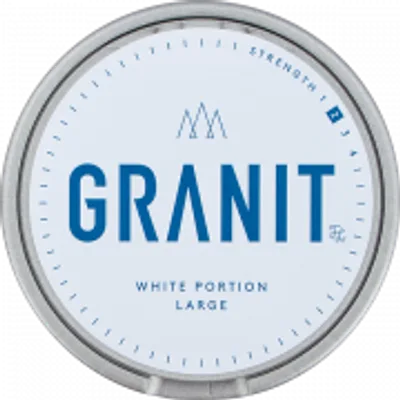 Granit White Portion Large