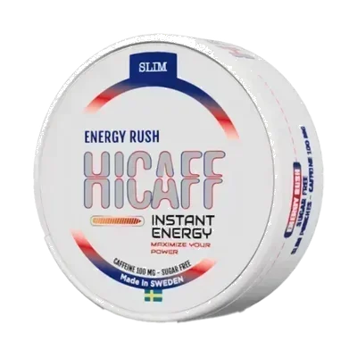Hicaff Energy Rush Nikotinfritt Snus