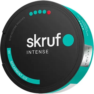 skruf INTENSE No 105 Spearmint Ice Ultra Strong