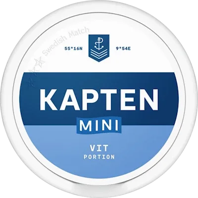 Kapten Mini Vit Portion