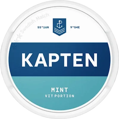 Kapten Mint Vit Portion