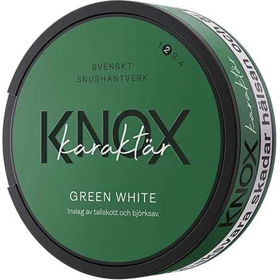 Knox Karaktär Green White Portion