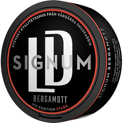 LD Signum Bergamott Vit Portion Stark