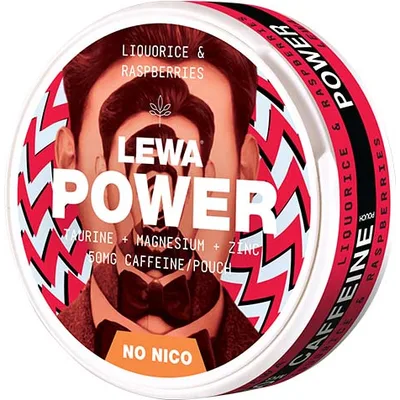LEWA Liquorice & Raspberries Nikotinfritt Snus