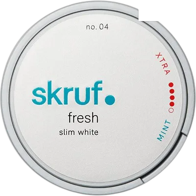 Skruf No. 04 Fresh Stark Slim White Portion