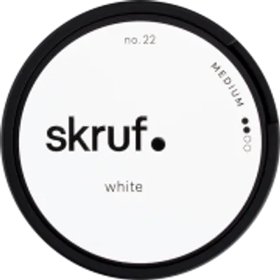 Skruf no. 22 White Medium Portion