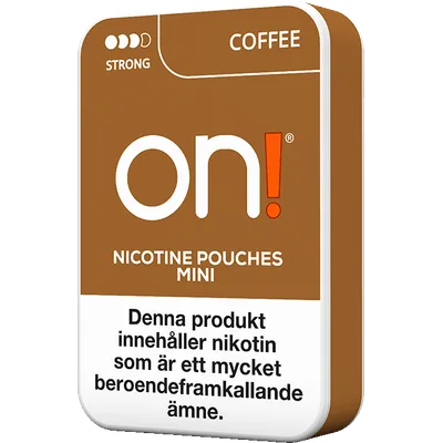 On! Coffee Mini 6mg Strong