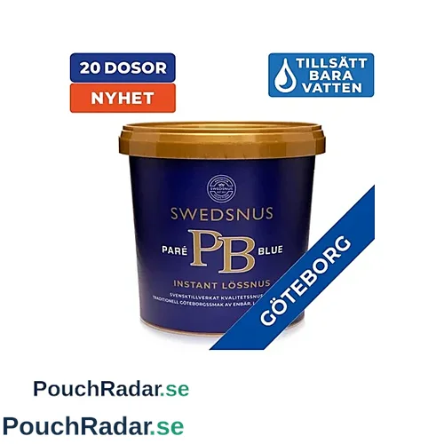 Paré Blue 20 Dosor Lössnus Instant