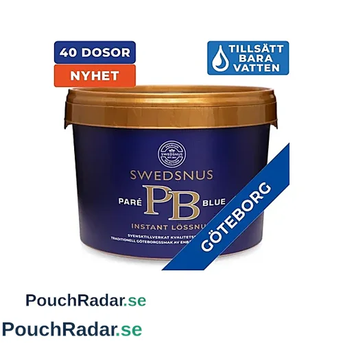 Paré Blue 40 Dosor Lössnus Instant