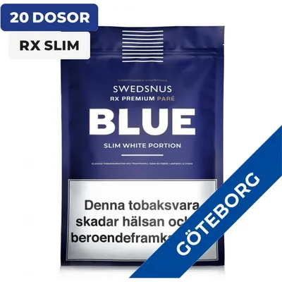 Paré Blue RX Slim 400 White Portion