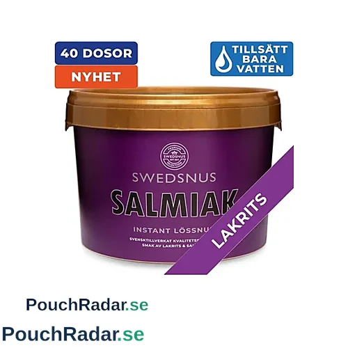 Salmiak 40 Dosor Lössnus Instant