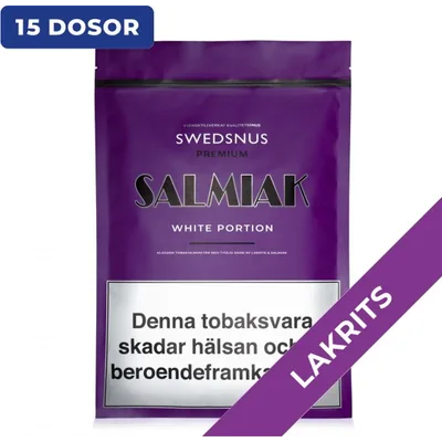 Salmiak Premium 300 White Portion