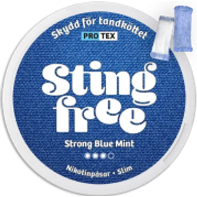 Stingfree Strong Blue Mint All White Slim Portion