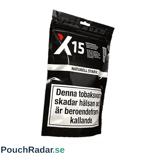 X-15 Naturell Stark Portion Snussats