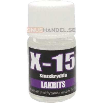 X-15 Snuskrydda Lakrits