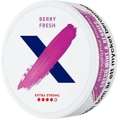 X All White Berry Fresh Extra Strong