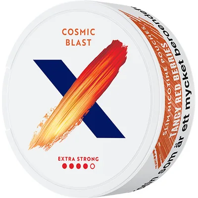 X All White Cosmic Blast Extra Strong